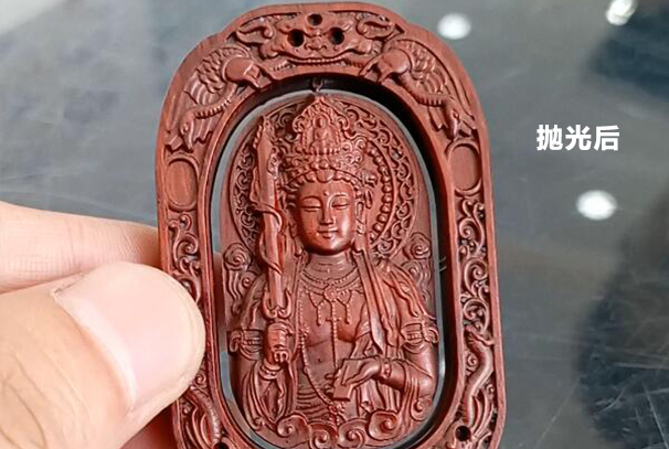 木頭拋光新工藝，鏡面噴砂機(jī)用于紫檀拋光！